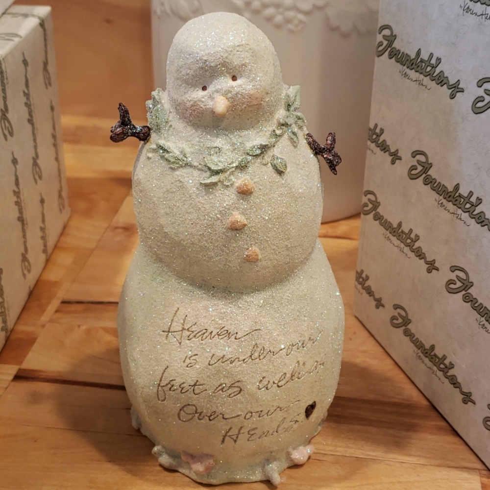 Adorable snowman brand new in the box